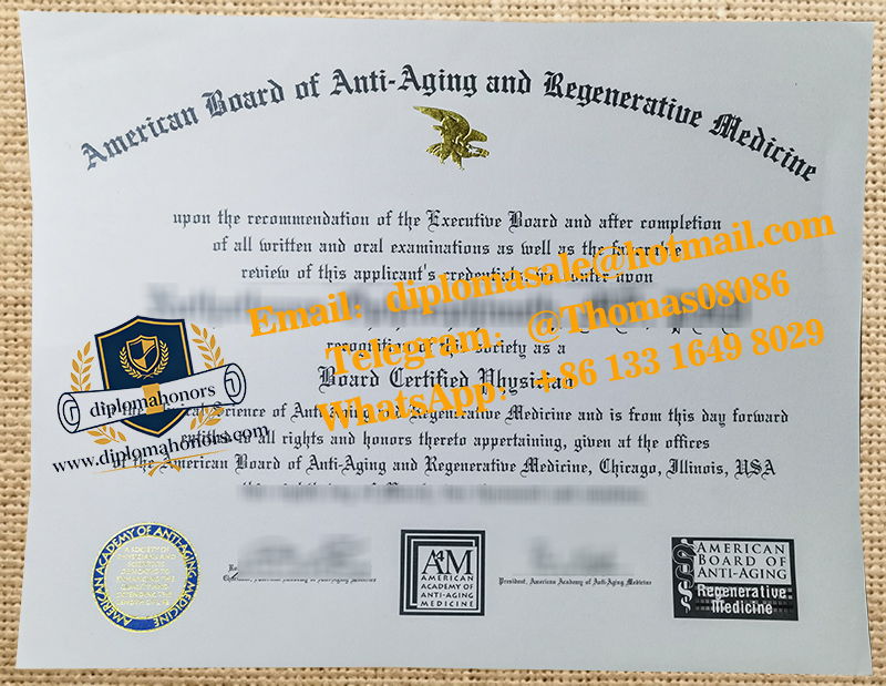 ABAARM certificate