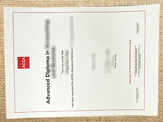 ACCA advanced diploma