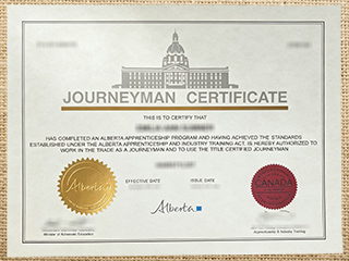 Alberta Journeyman certification
