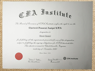 CFA certification