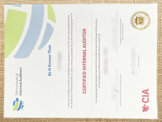 CIA certification