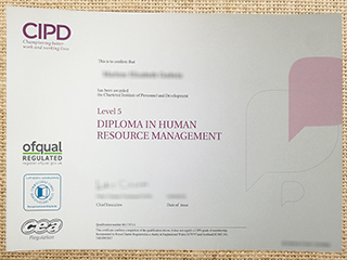 CIPD certificate