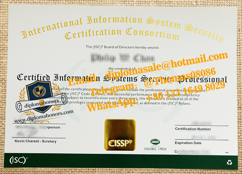 CISSP certificate