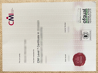 CMI diploma