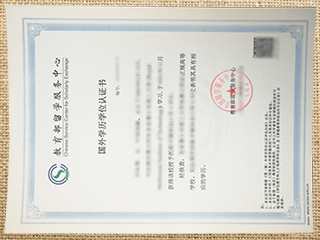 CSCSE certificate