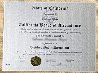 California CPA certification