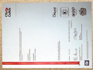 City & Guilds diploma