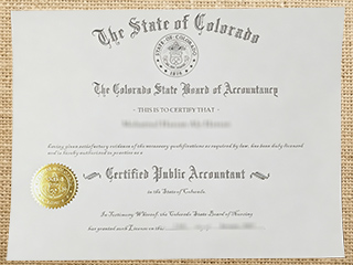 Colorado CPA certification