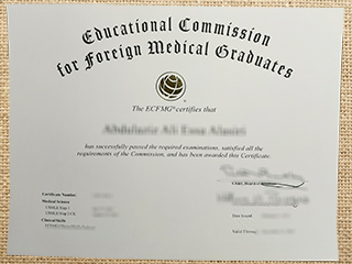 ECFMG certification