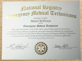 EMT certification