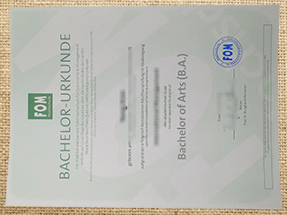 FOM Hochschule diploma
