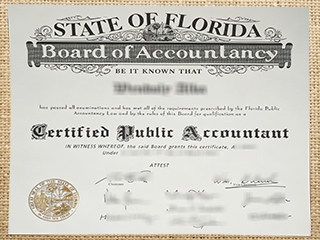 Florida CPA certification
