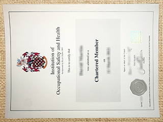 IOSH certification