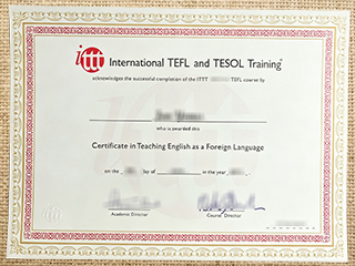 ITTT TEFL certificate