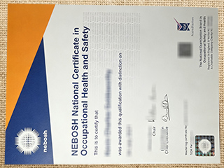 Nebosh certificate