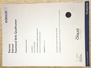 Pearson Edexcel certificate