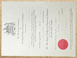 Royal College of Surgeons of England diploma