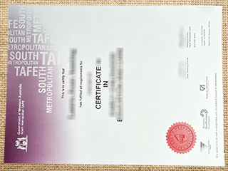 South Metropolitan TAFE diploma
