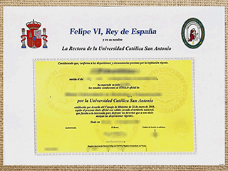 Universidad Catolica San Antonio De Murcia diploma