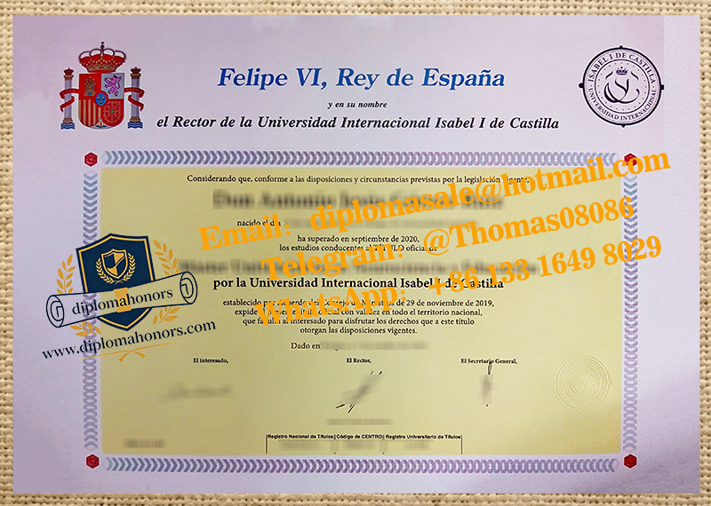 Universidad Isabel I degree