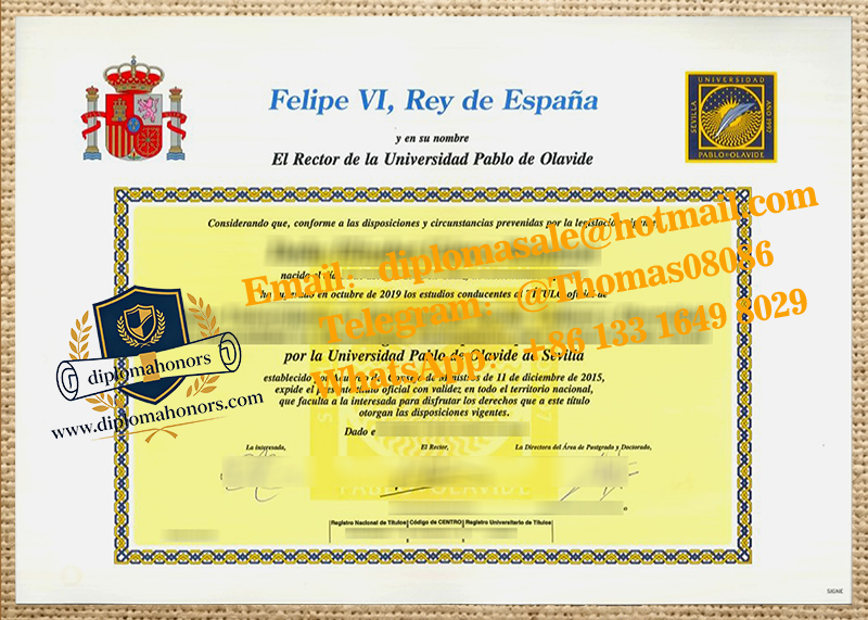 Universidad Pablo de Olavide degree