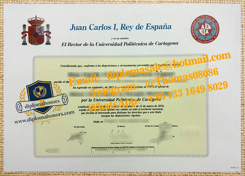 Universidad Politécnica de Cartagena degree