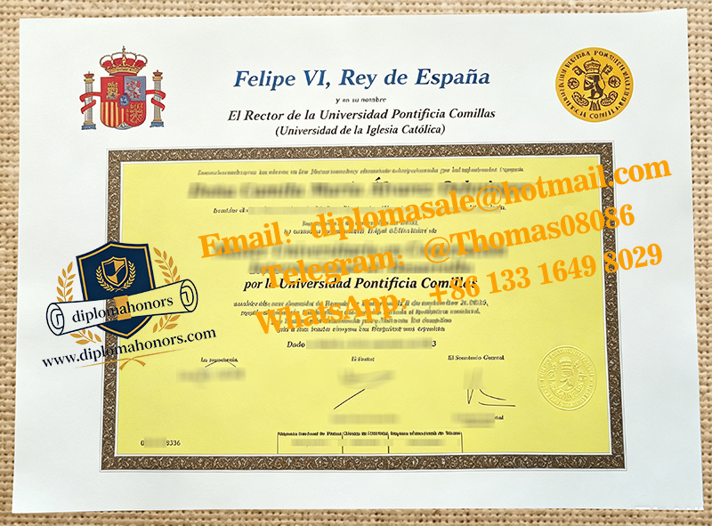 Universidad Pontificia Comillas degree