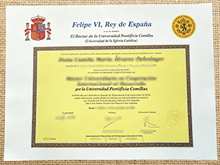Universidad Pontificia Comillas diploma
