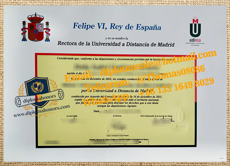Universidad a Distancia de Madrid degree