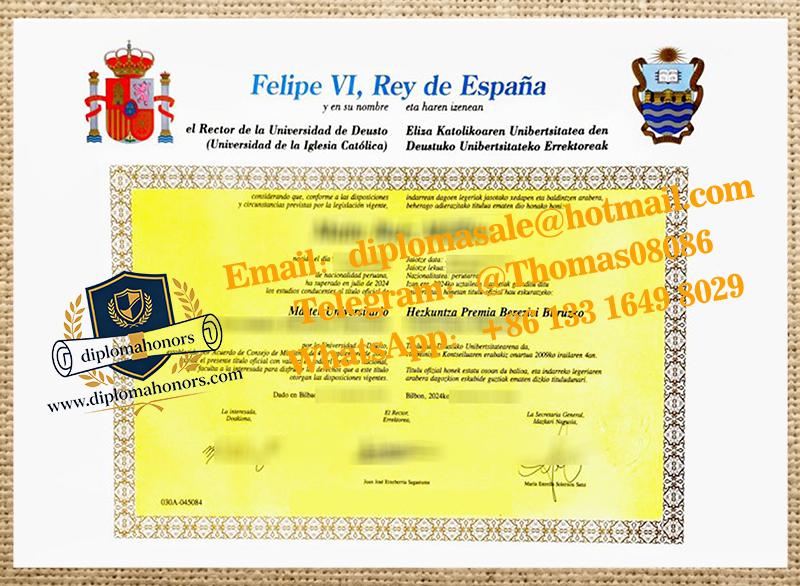 Universidad de Deusto degree