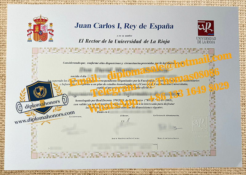 Universidad de La Rioja degree
