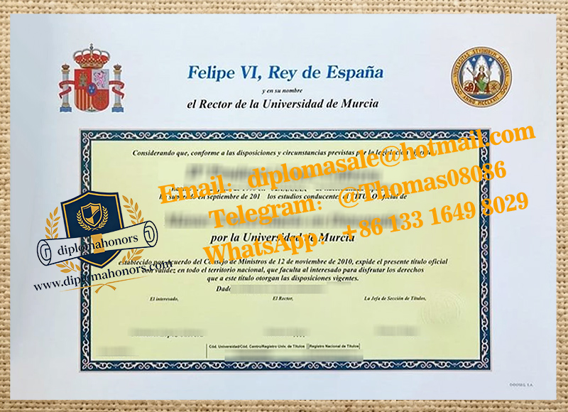 Universidad de Murcia degree