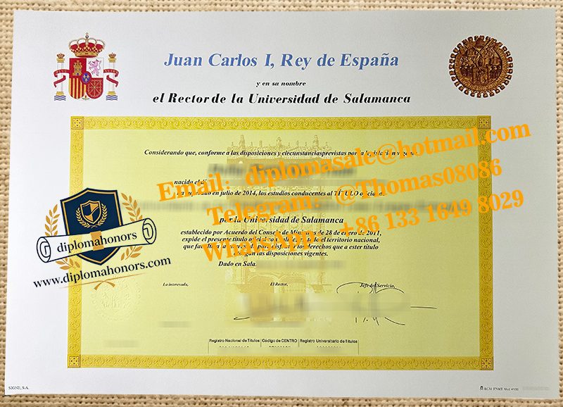Universidad de Salamanca degree