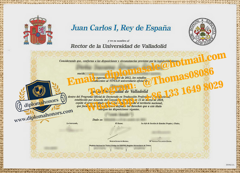 Universidad de Valladolid degree