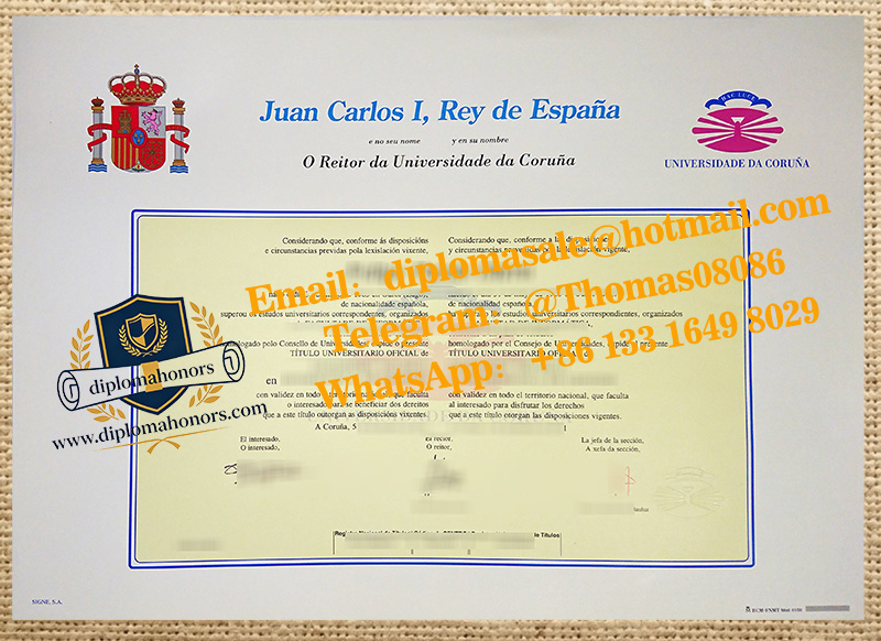 Universidade da Coruña degree