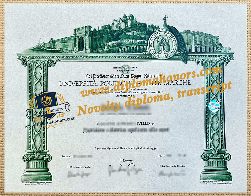 Università Politecnica delle Marche degree