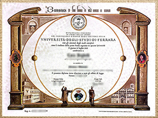 Università degli Studi di Ferrara diploma