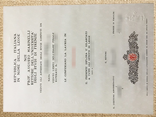 Università degli Studi di Firenze diploma