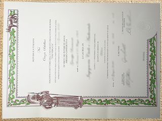 Università degli Studi di Roma Tor Vergata diploma