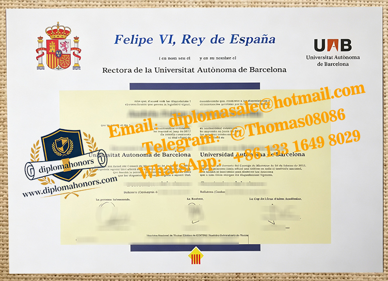 Universitat Autònoma de Barcelona degree