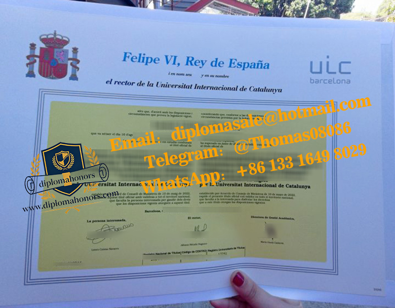 Universitat Internacional de Catalunya degree