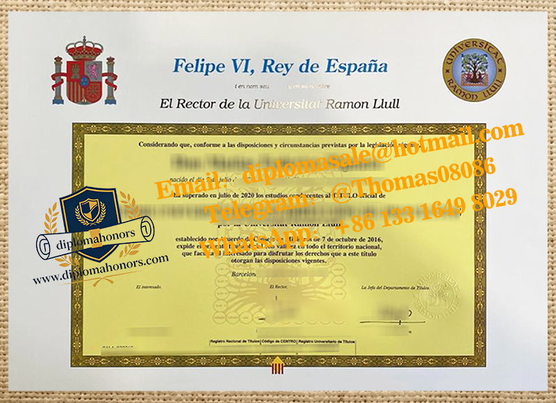 Universitat Ramon Llull degree