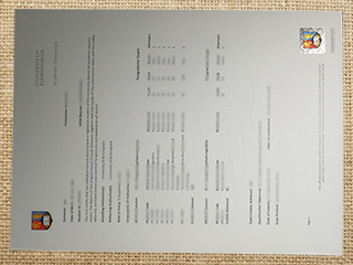 University of Birmingham academic transcript