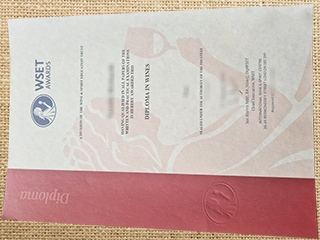 WSET certificate