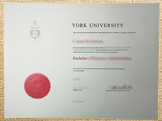 York University diploma