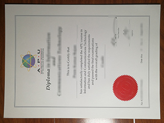 Asia Pacific University degree