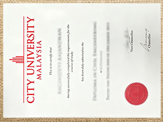 City University Malaysia degree