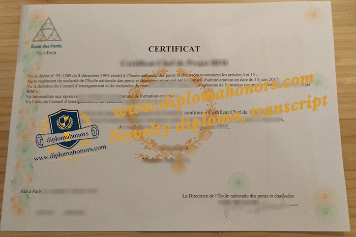 ENPC diploma