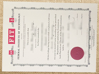 Federal Institute of Technology degree