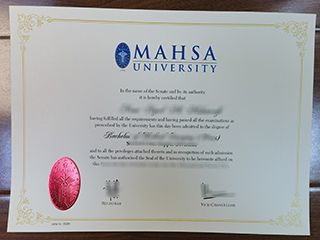 MAHSA University degree